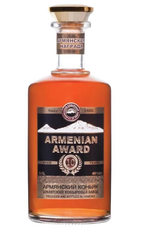 亞美尼亞金獎10年白蘭地 Armenian Award aged 10 years Brandy