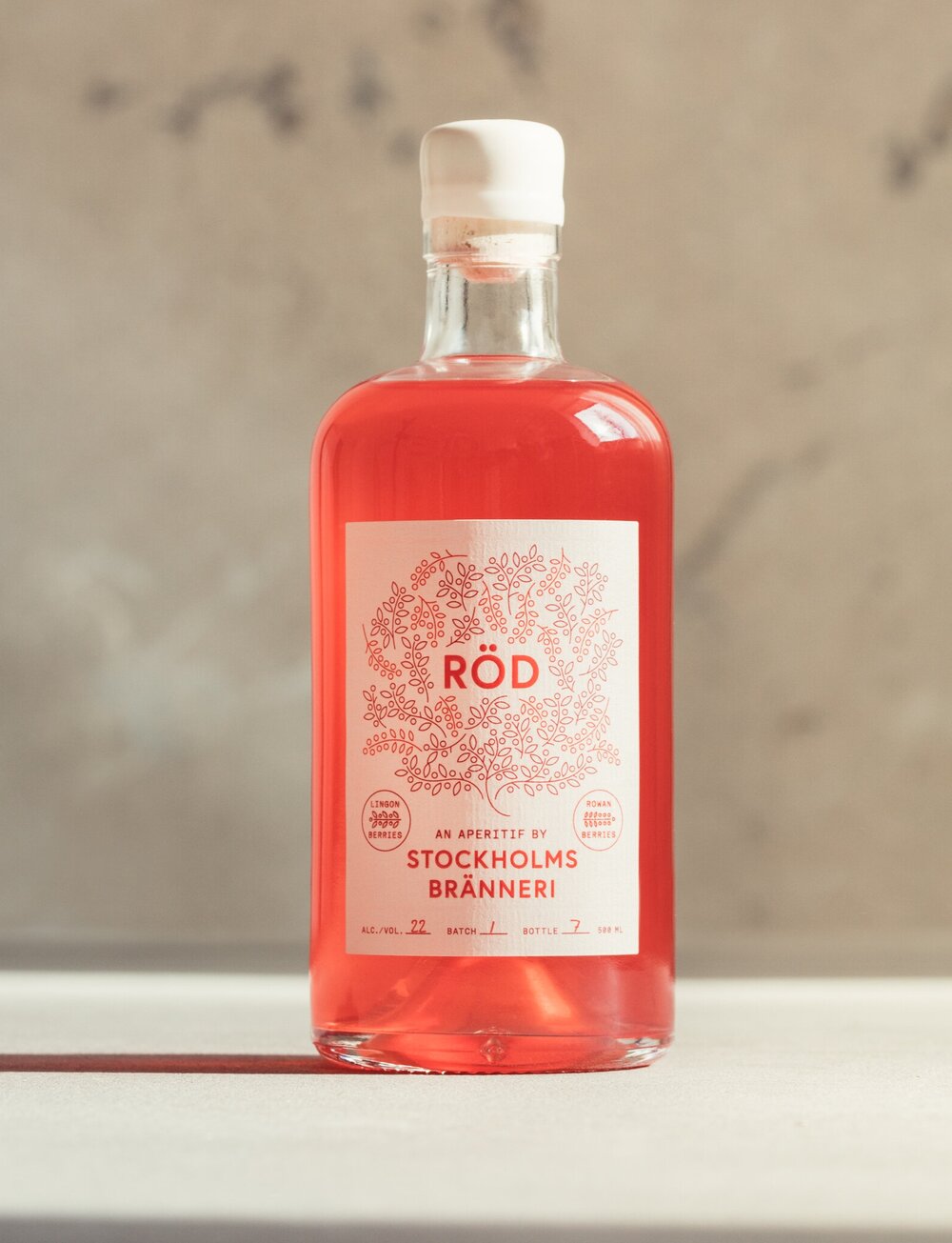 Stockholms Bränneri - RÖD - 瑞典果紅開胃酒 (500ml)